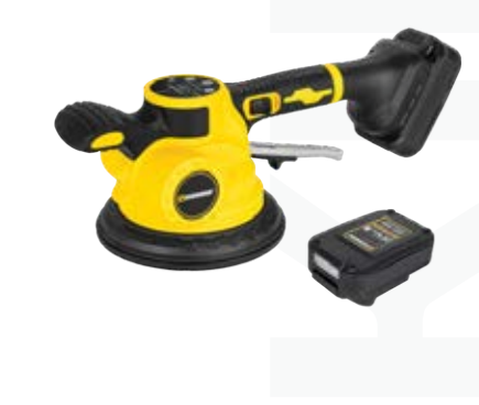 ویبراتور شارژی دو کاره کاشی و سرامیک۲۰ ولت پنل دیجیتال ۱۷۰- میلی متر - کد 8402